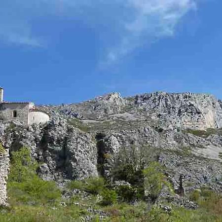 Greolieres: Superbe Studio Avec Vue Montagne Extérieur photo