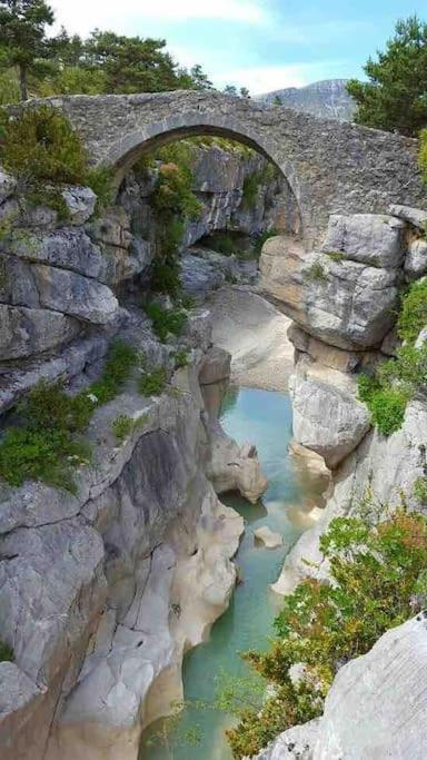 Greolieres: Superbe Studio Avec Vue Montagne Extérieur photo